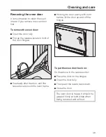 Предварительный просмотр 49 страницы Miele H 4900 B Operating And Installation Manual