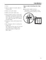 Предварительный просмотр 63 страницы Miele H 4900 B Operating And Installation Manual