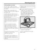 Preview for 53 page of Miele H 5051 B Operating And Installation Instructions