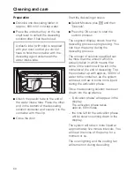 Preview for 60 page of Miele H 5051 B Operating And Installation Instructions