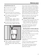 Предварительный просмотр 43 страницы Miele H 5081 BP Operating And Installation Instruction