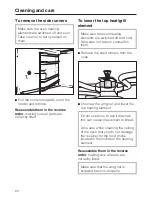 Предварительный просмотр 68 страницы Miele H 5081 BP Operating And Installation Instruction