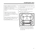 Предварительный просмотр 67 страницы Miele H 5140 B Operating And Installation Manual