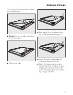 Предварительный просмотр 57 страницы Miele H 5140 BP Operating And Installation Manual