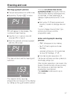 Предварительный просмотр 57 страницы Miele H 5141 BP Operating And Installation Instructions