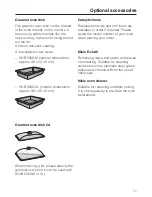 Предварительный просмотр 71 страницы Miele H 5141 BP Operating And Installation Instructions