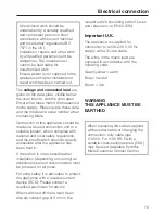 Preview for 79 page of Miele H 5247 BP Operating And Installation Instructions