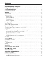 Preview for 2 page of Miele H 5360 BP Operating And Installation Instructions