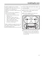 Preview for 63 page of Miele H 5360 BP Operating And Installation Instructions