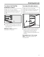 Preview for 67 page of Miele H 5681 B Operating And Installation Manual