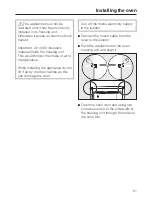 Preview for 81 page of Miele H 5681 B Operating And Installation Manual