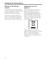 Preview for 12 page of Miele H 5681 BP Operating And Installation Instructions