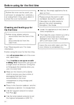 Preview for 22 page of Miele H 5900 B Operating And Installation Instructions