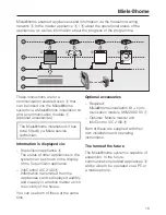 Предварительный просмотр 19 страницы Miele H 5961 B Operating And Installation Instructions