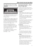 Preview for 31 page of Miele H 5981 BP Operating And Installation Instructions