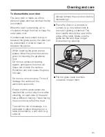 Preview for 65 page of Miele H 5981 BP Operating And Installation Instructions