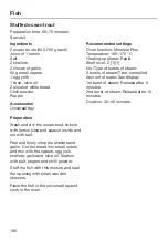 Preview for 106 page of Miele H 6000 Recipe Book