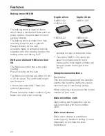 Предварительный просмотр 22 страницы Miele H 6090 B Operating And Installation Instructions