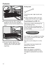 Предварительный просмотр 24 страницы Miele H 6100 BM Operating And Installation Instructions