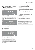 Предварительный просмотр 53 страницы Miele H 6100 BM Operating And Installation Instructions