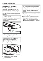 Предварительный просмотр 86 страницы Miele H 6100 BM Operating And Installation Instructions