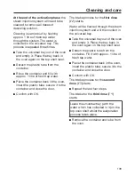 Preview for 109 page of Miele H 6160 BP Operating And Installation Instructions