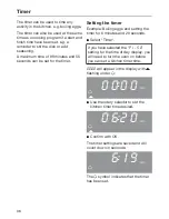 Preview for 36 page of Miele H 6180 BP Operating And Installation Instructions