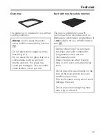 Предварительный просмотр 29 страницы Miele H 6200 BM Operating And Installation Instructions