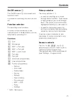 Preview for 25 page of Miele H 6400 BM Operating And Installation Instructions