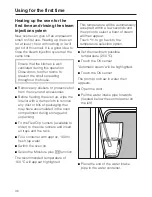 Предварительный просмотр 36 страницы Miele H 6460 BP Operating And Installation Instructions