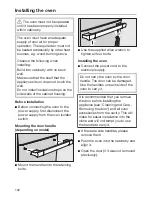 Предварительный просмотр 7 страницы Miele H 6560 BP Installation Instructions Manual