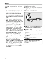 Предварительный просмотр 90 страницы Miele H 6700 BM Operating And Installation Instructions