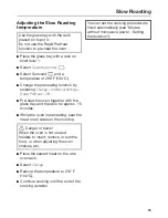 Предварительный просмотр 95 страницы Miele H 6700 BM Operating And Installation Instructions