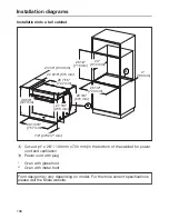 Preview for 8 page of Miele H 6780 BP Installation Instructions Manual