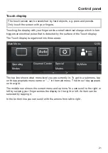 Preview for 21 page of Miele H 6780 BP2 Operating And Installation Instructions