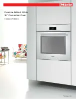 Miele H 6880 BP Quick Install Manual предпросмотр