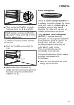 Preview for 29 page of Miele H 7164 B Operating And Installation Instructions