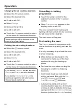 Preview for 54 page of Miele H 7164 B Operating And Installation Instructions