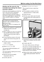 Предварительный просмотр 31 страницы Miele H 7164 BP Operating And Installation Instructions