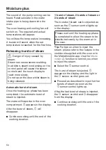 Preview for 50 page of Miele H 7164 BP Operating And Installation Instructions