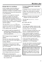 Предварительный просмотр 51 страницы Miele H 7164 BP Operating And Installation Instructions