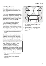 Preview for 89 page of Miele H 7164 BP Operating And Installation Instructions