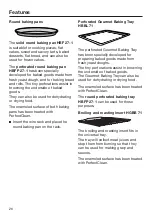 Предварительный просмотр 26 страницы Miele H 7263 BP Operating And Installation Instructions