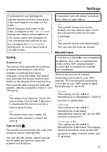 Предварительный просмотр 37 страницы Miele H 7263 BP Operating And Installation Instructions