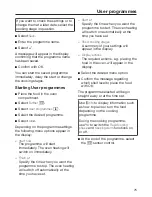 Preview for 75 page of Miele H 7364 BP Operating And Installation Instructions