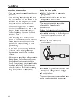 Preview for 84 page of Miele H 7364 BP Operating And Installation Instructions