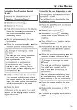 Preview for 79 page of Miele H 7570 BM Operating And Installation Instructions