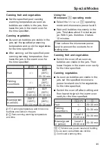 Preview for 85 page of Miele H 7570 BM Operating And Installation Instructions