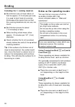 Preview for 98 page of Miele H 7570 BM Operating And Installation Instructions