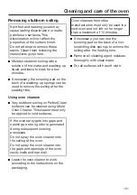 Preview for 101 page of Miele H 7570 BM Operating And Installation Instructions